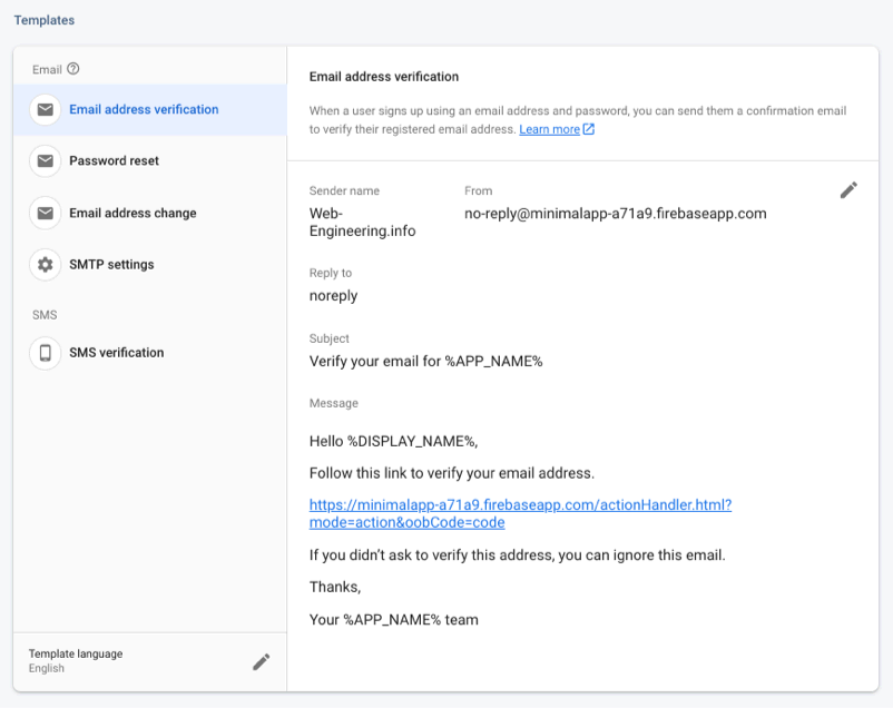 Authentication Sign-in Methods